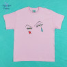 T-shirt manga unisexe broderie Hisoka, HunterxHunter, coton