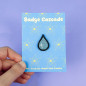 Pin's brodé - BADGE CASCADE 🌊 Pin's brodé - BADGE CASCADE 🌊