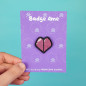 Pin's brodé - BADGE AME ☠️ Pin's brodé - BADGE AME ☠️