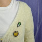 Pin's brodé - BADGE TERRE 🌍 Pin's brodé - BADGE TERRE 🌍