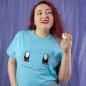 T-shirt brodé oversize - TORTUE D'EAU DOUCE - unisexe à manches courtes 🐢💧 T-shirt brodé oversize - TORTUE D'EAU DOUCE - unisexe à manches courtes 🐢💧