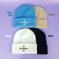 Bonnet à Revers Brodé Personnalisé – La Touche Unique pour l’Hiver ❄️☃️ Bonnet à Revers Brodé Personnalisé – La Touche Unique pour l’Hiver ❄️☃️