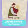 Broderie moyenne personnalisée sans support – Design Sur-Mesure sur Ton Tissu Préféré ! 🌟🎀