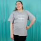 T-shirt Oversize avec Grande Broderie Personnalisée Unique 🎨👕 T-shirt Oversize avec Grande Broderie Personnalisée Unique 🎨👕