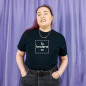 T-shirt Oversize avec Grande Broderie Personnalisée Unique 🎨👕 T-shirt Oversize avec Grande Broderie Personnalisée Unique 🎨👕