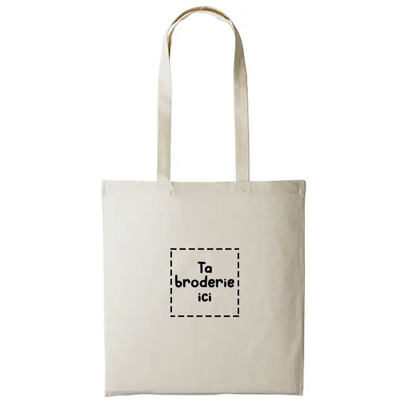 Tote Bag Personnalisé Brodé – Un Accessoire Uniquement pour Toi ! 🌟👜