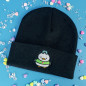 Bonnet à revers brodé - WAFFLE & PEPPER - Broderie pailletée 🦆🐸✨ Bonnet à revers brodé - WAFFLE & PEPPER - Broderie pailletée 🦆🐸✨