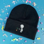 Bonnet à revers brodé - KODAMA JARDINIER - Broderie phosphorescente 🌱✨ Bonnet à revers brodé - KODAMA JARDINIER - Broderie phosphorescente 🌱✨