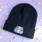 Bonnet à revers brodé - MANETTE - Broderie pailletée 🎮✨ Bonnet à revers brodé - MANETTE - Broderie pailletée 🎮✨