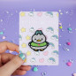 Pin's brodé - WAFFLE & PEPPER - Broderie pailletée 🦆🐸✨ Pin's brodé - WAFFLE & PEPPER - Broderie pailletée 🦆🐸✨