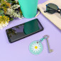 Porte-clés brodé - DAISY PASTEL MINT 🌼🧊 Porte-clés brodé - DAISY PASTEL MINT 🌼🧊