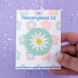 Patch brodé thermocollant - DAISY PASTEL MINT 🌼🧊