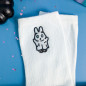 Chaussettes brodées blanches - BERRY FANTÔME - Taille unique (39/41) 👻