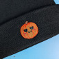 Bonnet à revers brodé - CITROUILLE 🎃 Bonnet à revers brodé - CITROUILLE 🎃