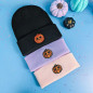 Bonnet à revers brodé - CITROUILLE 🎃 Bonnet à revers brodé - CITROUILLE 🎃
