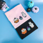 T-shirt brodé oversize - TRIO HALLOWEEN - Broderie pailletée 🎃🧙‍♀️👻
