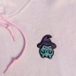 Patch brodé thermocollant - PEPPER SORCIERE - Broderie pailletée 🧙‍♀️