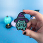 Patch brodé thermocollant - PEPPER SORCIERE - Broderie pailletée 🧙‍♀️