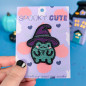 Patch brodé thermocollant - PEPPER SORCIERE - Broderie pailletée 🧙‍♀️