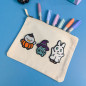 Patch brodé thermocollant - PEPPER SORCIERE - Broderie pailletée 🧙‍♀️