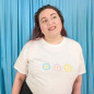 T-shirt brodé oversize - DAISY PASTEL - unisexe à manches courtes 🌼💛🧊💗 T-shirt brodé oversize - DAISY PASTEL - unisexe à manches courtes 🌼💛🧊💗