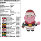 Motif de broderie machine à télécharger – Barbe à Papa Noël 🎅✨ Motif de broderie machine à télécharger – Barbe à Papa Noël 🎅✨