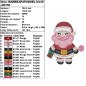 Motif de broderie machine à télécharger – Barbe à Papa Noël 🎅✨ Motif de broderie machine à télécharger – Barbe à Papa Noël 🎅✨