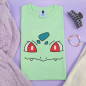 T-shirt brodé oversize - MINI POUSSE - unisexe à manches courtes 🌱✨ T-shirt brodé oversize - MINI POUSSE - unisexe à manches courtes 🌱✨