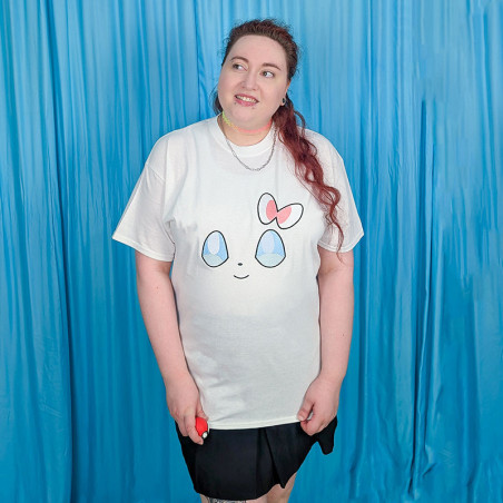 T-shirt brodé oversize - MYSTIC FOXY - unisexe à manches courtes 🦊🎀