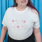 T-shirt brodé oversize - SAKURA - unisexe à manches courtes 🌸 T-shirt brodé oversize - SAKURA - unisexe à manches courtes 🌸