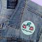 Patch brodé thermocollant - MINI POUSSE 🌱✨ Patch brodé thermocollant - MINI POUSSE 🌱✨