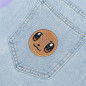 Patch brodé thermocollant - CHIBI FOXY 🦊🤎 Patch brodé thermocollant - CHIBI FOXY 🦊🤎