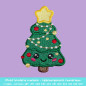Motif de broderie machine à télécharger – Sapin de Noël Kawaii 🎄✨ Motif de broderie machine à télécharger – Sapin de Noël Kawaii 🎄✨