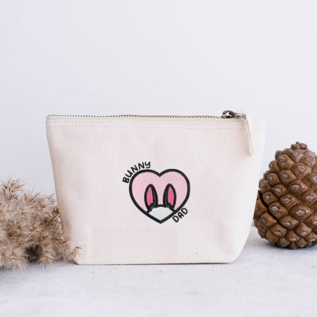 Motif de broderie machine à télécharger - Bunny Dad - Lapin Bicolore 🐰💙