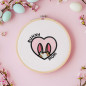 Motif de broderie machine à télécharger - Bunny Mom - Lapin Tacheté 🐇💙 Motif de broderie machine à télécharger - Bunny Mom - Lapin Tacheté 🐇💙