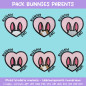 Pack de motifs broderie à télécharger - Bunnies Parents - Pack 6 motifs à prix réduit 🐰💙 Pack de motifs broderie à télécharger - Bunnies Parents - Pack 6 motifs à prix réduit 🐰💙