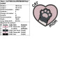 Motif de broderie machine à télécharger - Cat Mom - Chat Bicolore 🐱💙 Motif de broderie machine à télécharger - Cat Mom - Chat Bicolore 🐱💙