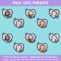 Pack de motifs broderie à télécharger - Cats Parents - Pack 10 motifs à prix réduit 🐱💙 Pack de motifs broderie à télécharger - Cats Parents - Pack 10 motifs à prix réduit 🐱💙