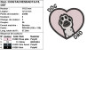 Broderie machine Dog Dad chien tacheté parfaite pour cadeaux personnalisés