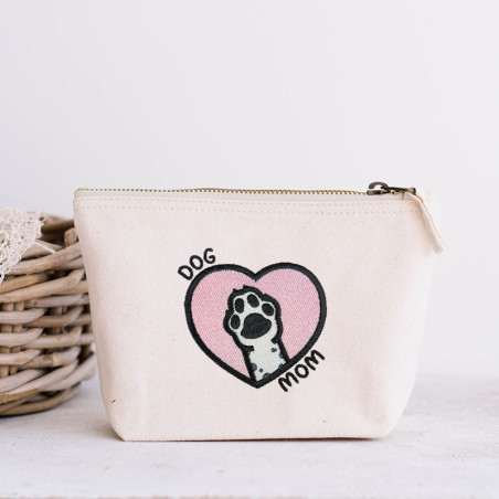 Motif de broderie machine à télécharger - Dog Mom - Chien Tacheté 🐶💙