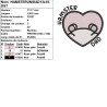 Motif broderie machine Hamster Dad hamster uni idéal pour passionnés