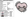 Motif broderie machine Hamster Mom hamster rayé idéal pour passionnés
