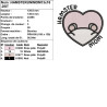 Motif broderie machine Hamster Mom hamster uni idéal pour passionnés