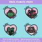 Pack de motifs broderie à télécharger - Plants Mom - Pack 4 motifs à prix réduit 🌿💙 Pack de motifs broderie à télécharger - Plants Mom - Pack 4 motifs à prix réduit 🌿💙
