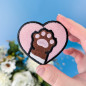Patch brodé thermocollant personnalisable – CAT 🐱🧶