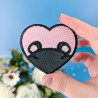 Patch brodé thermocollant personnalisable – HAMSTER 🐹🍎