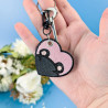 Porte-clés brodé personnalisable – HAMSTER 🐹🍎