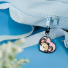 Porte-clés brodé personnalisable – RAT 🐭🧀