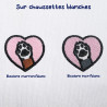 Chaussettes brodées personnalisables - DOG - Taille unique (39/41) 🐶🦴