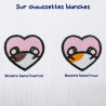 Chaussettes brodées personnalisables - HAMSTER - Taille unique (39/41) 🐹🍎